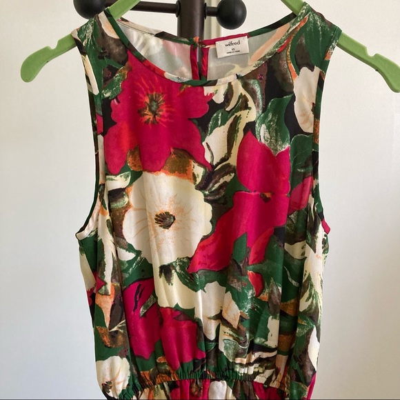 Aritzia Wilfred Silk Floral Romper XS - Picture 3 of 8